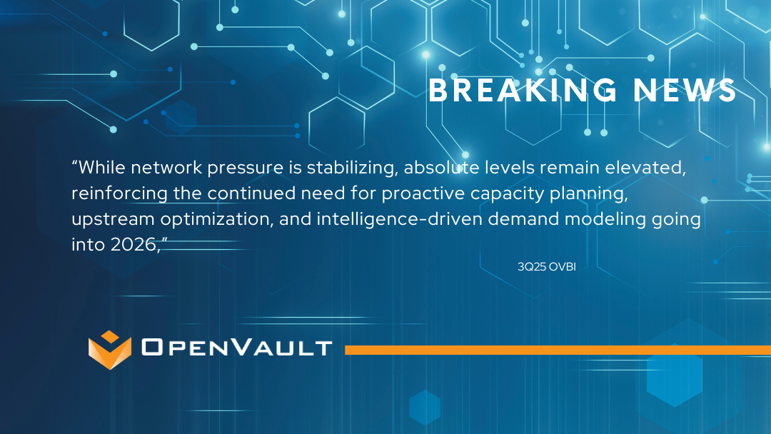 Openvault: Docsis 3.1 Drives 3x Increase In Median Usage